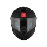 mt Helmets Targo S Mat Siyah Full Face Kask XL Kapalı Kask Özelliği ile Güvenli Sürüş