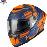 mt Helmets Thunder 4 R Sv Lumex C24 Mat Kapalı Kask - XL - Turuncu