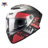 Mt Helmets Thunder 4 Sv Waves B5 Mat Kapalı Kask