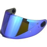 mt Helmets V-28 Thunder 4 Kask Camı Mavi - Renkli