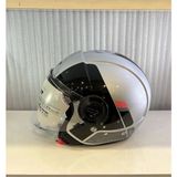 mt Helmets Viale Sv Advance C41 Açık Kask - XL - Beyaz - Siyah