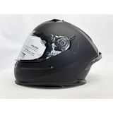 mt Kask Braker Sv Pure A1 Mat Siyah - Şefaf Vizörlü- Iç Güneş Vizörlü - 2XL