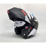 MT Kask Genesis Talo B2 Mat Çene Açılır Kask Iç Güneş Vizörlü