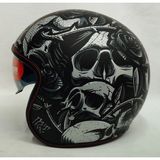mt Kask mt Le Mans 2 Sv Breakout B2 Mat Siyah Yarım Kask - XL