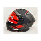 mt Kask mt Revenge 2 Hatax B5 Mat Şeffaf Vizörlü V14B - Kırmızı