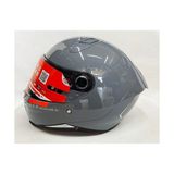 Mt Kask Mt Revenge 2 Parlak Gri A12 Şeffaf Vizörlü V14b