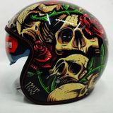 Mt Le Mans 2 Sv Breakout B9 Açık Motosiklet Kaskı Yarım Kask