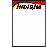 MT Market Kuşe Kağıt Baskılı Promosyon Etiketi 32X45 cm 50 Li Pk.
