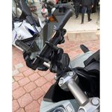 MT Motosiklet Telefon Tutucu Titreşim Önleyici M.t Gidon Bağlantılı - GİDON BAĞLANTILI