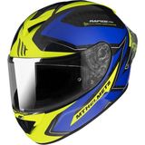 mt Rapide Pro Carbon Master A7 Full Face Motosiklet Kaski - Mavi