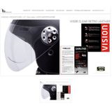 Mt Retro Leather Kask Camı