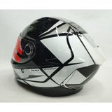 Mt Revenge 2 Hatax B2 Şeffaf Vizörlü V-14B Kask Parlak Gri - Siyah