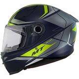 Mt Revenge 2 Hatax C3 Mat Full Face Siyah - Sarı Motosiklet Kaskı