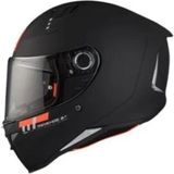 Mt Revenge 2 S A1 Kapalı Kask Mat Siyah - XL