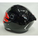 mt Revenge 2 S Solid A11 Şeffaf Vizörlü Kask Parlak SIYAHV14B - XL