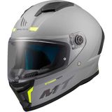 mt Stinger 2 Solid A12 Kapalı Kask - Gri