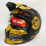 Mt Streetfighter SV Aztec B3 Çene Açılır Motosiklet Kaskı Mat Siyah