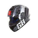 MT Targo Pro Welcome F2 Full Face Siyah Motosiklet Kaskı