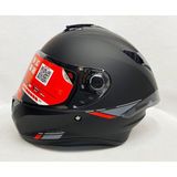 mt Targo S Mat Siyah A1 Şeffaf Vizörlü V-14B Motosiklet Kaskı - XL