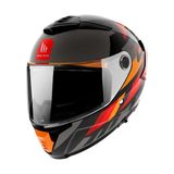 mt Thunder 4 Sv Ergo B15 Full Face Kask - Kırmızı - Siyah - 2XL
