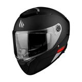 mt Thunder 4 Sv FF118SV Solid A1 Mat Siyah Full Face Motosiklet Kaskı - XL