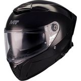 mt Thunder 4 Sv Pure A1 Kapalı Motosiklet Kaskı - 2XL - Siyah