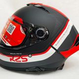 mt Thunder 4 Sv R25 B5 Şeffaf Vizör Kask Kırmızı Mat Siyah - L