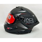 mt Thunder 4sv Luminence D1 Mat Renk Güneş Vizörlü Şeffaf Vizörlü Kask S Beden