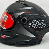 MT Thunder 4sv Luminence D1 Şefaf Vizörlü Kask Mat Renk - İç Güneş Vizörlü