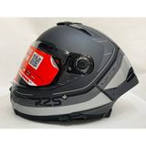 mt Thunder 4sv R25 C2 Mat Greey Şefaf Vizörlü Kapalı Kask - 2XL
