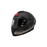 MT Thunder 4sv R25 C2 Şeffaf Vizörlü Motosiklet Kaskı Mat Gri