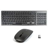 MT15 Mac Uyumlu Kablosuz Multimedya Klavye Mouse Set Q Türkçe 3 Kanal Bluetooth + USB Alıcılı