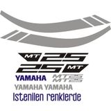Mt25 Sticker Seti.Yamaha Mt25.Mt 25