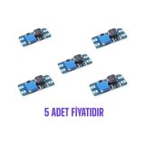 Mt3608 Ayarlanabilir Voltaj Yükseltici Kart - 5 Adet-4846