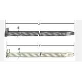 Mta 2866 4621570 7.8 x 450 mm 100 Adet Siyah Kablo Bağı Cırt Kelepçe