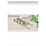 MTA 3 ADET küçük boy Gülenyüz Baskılı Rulo Poşet Market Manav Atlet Hışır