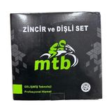 Mtb Zincir ve Dişli Set Cg [15T/38T] [428 x 110L]