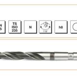 MTE B00007401550 Makina Takım 15.5 mm HSS DIN 345 Mors Konik Saplı Matkap Ucu