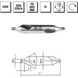MTE B00010010800 Makina Takım 8 mm HSS DIN 333/A Punta Form A Matkap Ucu