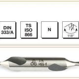 MTE HSS DIN 333 / A Punta Matkabı 6,3 mm - Form A Matkap Ucu