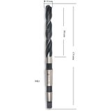 MTE HSS DIN 345 11 mm Mors Konik Saplı Matkap Ucu