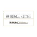 MTE HSSE DIN 844/BN 18 mm Uzun Parmak Freze