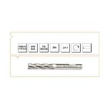 MTE HSSE DIN 844/BN 20 mm Uzun Parmak Freze