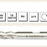 MTE HSSE DIN 844/BN 4 mm Kısa Parmak Freze