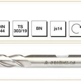 MTE HSSE DIN 844/BN 7 mm Kısa Parmak Freze
