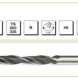 Mte Silindirik Saplı Helisel Matkap Ucu 5.9mm