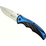 Mtech Handsome 454 Mavi Kamp Çakı 20cm - Yarı Otomatik, Kemerlikli