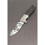 Mtech Usa Mt-3013 Kurt Motifli Taktik Flipper Cep Çakısı