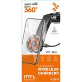 Mtl Araç Telefon Tutucu Magsafe ile Uyumlu 15 W Kablosuz Şarjlı - MT6075 - Siyah
