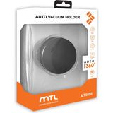 Mtl Otomatik Vakumlu Araç Telefon Tutucu - Magsafe Uyumlu 360° Dönebilen Manyetik Şarjlı Telefon Tutucu - Siyah